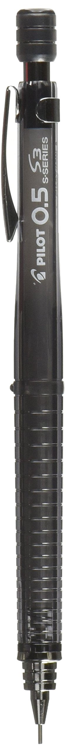 Pilot Sharp S3 0.5mm Transparent Black Mechanical Pencil Hps30Rtb5 - YOYO JAPAN