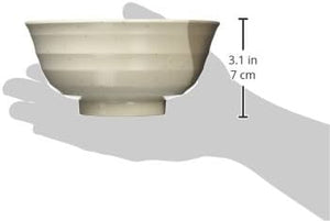 Endo Shoji Japan Gray Stone Udon Bowl Melamine Il-757 Rgl43 - YOYO JAPAN