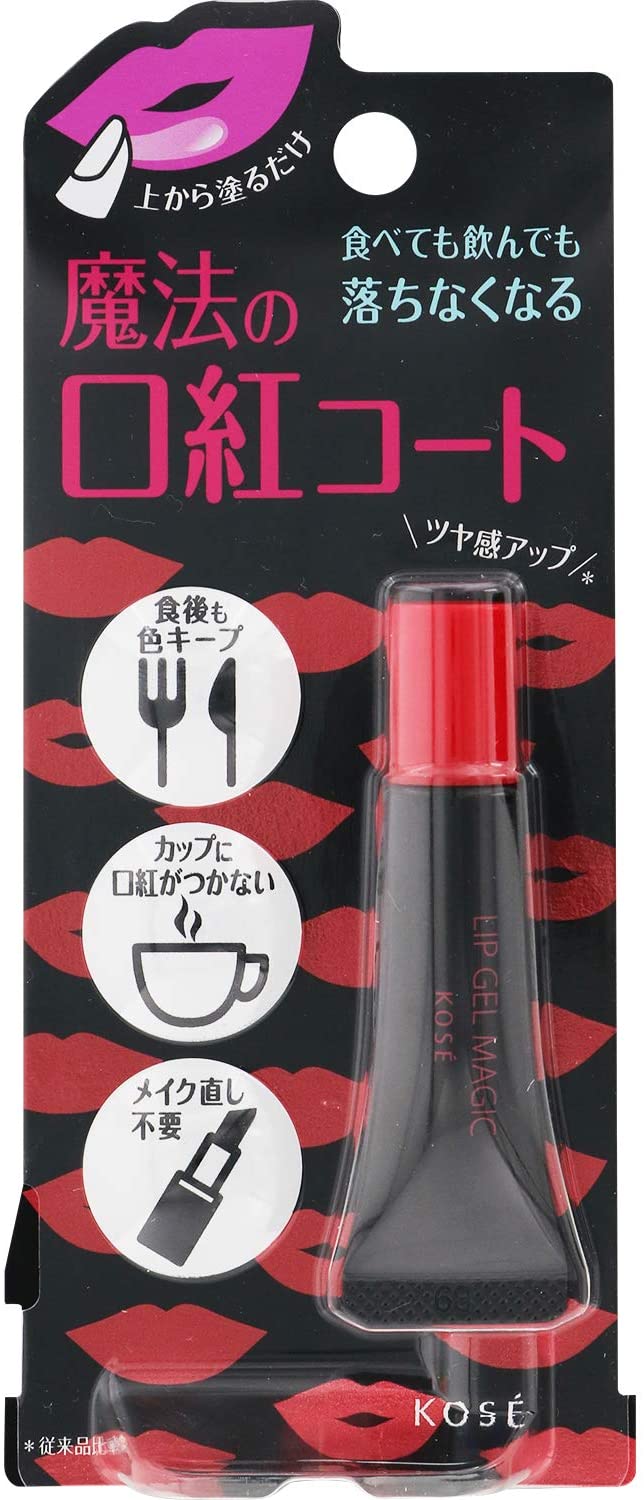 Kose Lip Gel Magic 6g lip gloss lipstick top coat - YOYO JAPAN
