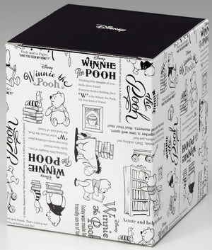 Aderia Japan Disney Winnie The Pooh & Piglet 680Ml Cosmetic Box Storage Container Glass Canister Sealed Coffee Beans 1772 - YOYO JAPAN