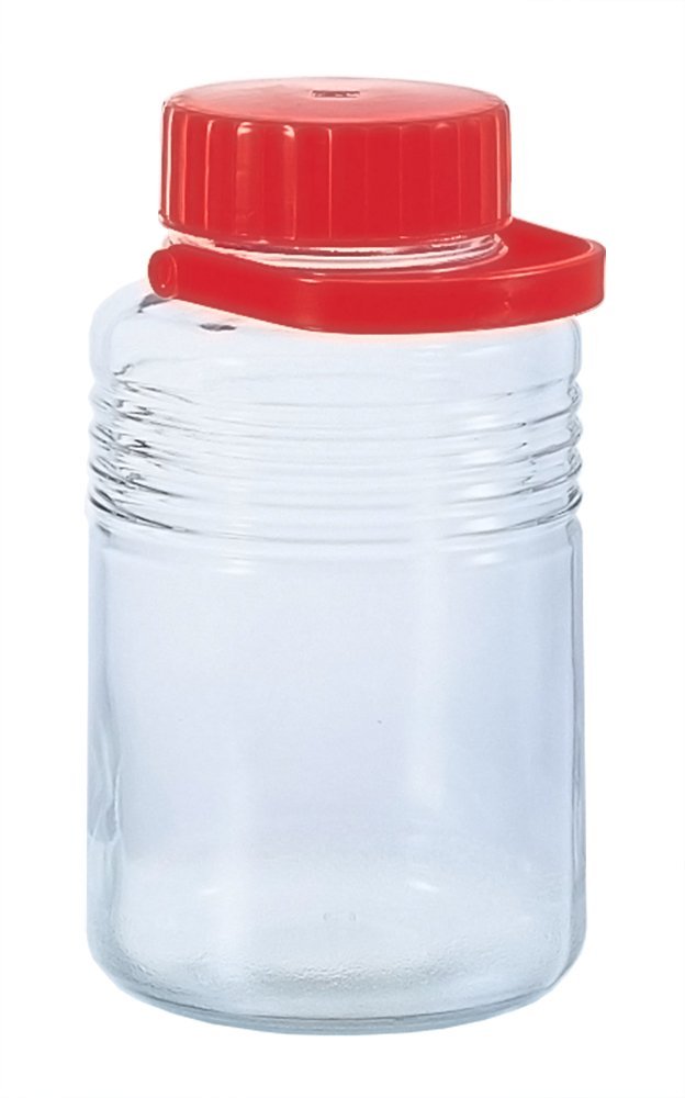 Aderia Plum Wine Bottle 8L Japan With Inner Plug Handle Certified For Long-Term Storage 763 - YOYO JAPAN