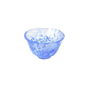 Aderia Japan Tsugaru Vidro Hand-Blown Sake Glass 50Ml Blue - YOYO JAPAN