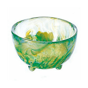 Aderia Japan Tsugaru Vidro Hand-Blown Sake Glass 50Ml Green - YOYO JAPAN