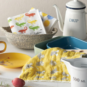 Aito Fabric Dishcloth 30cm Yellow 278603 - YOYO JAPAN