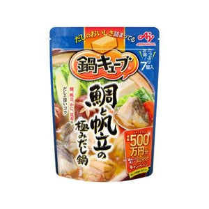 Ajinomoto Nabe Cube Hot Pot Dashi Stock Seafood Flavor 7 Cubes - YOYO JAPAN