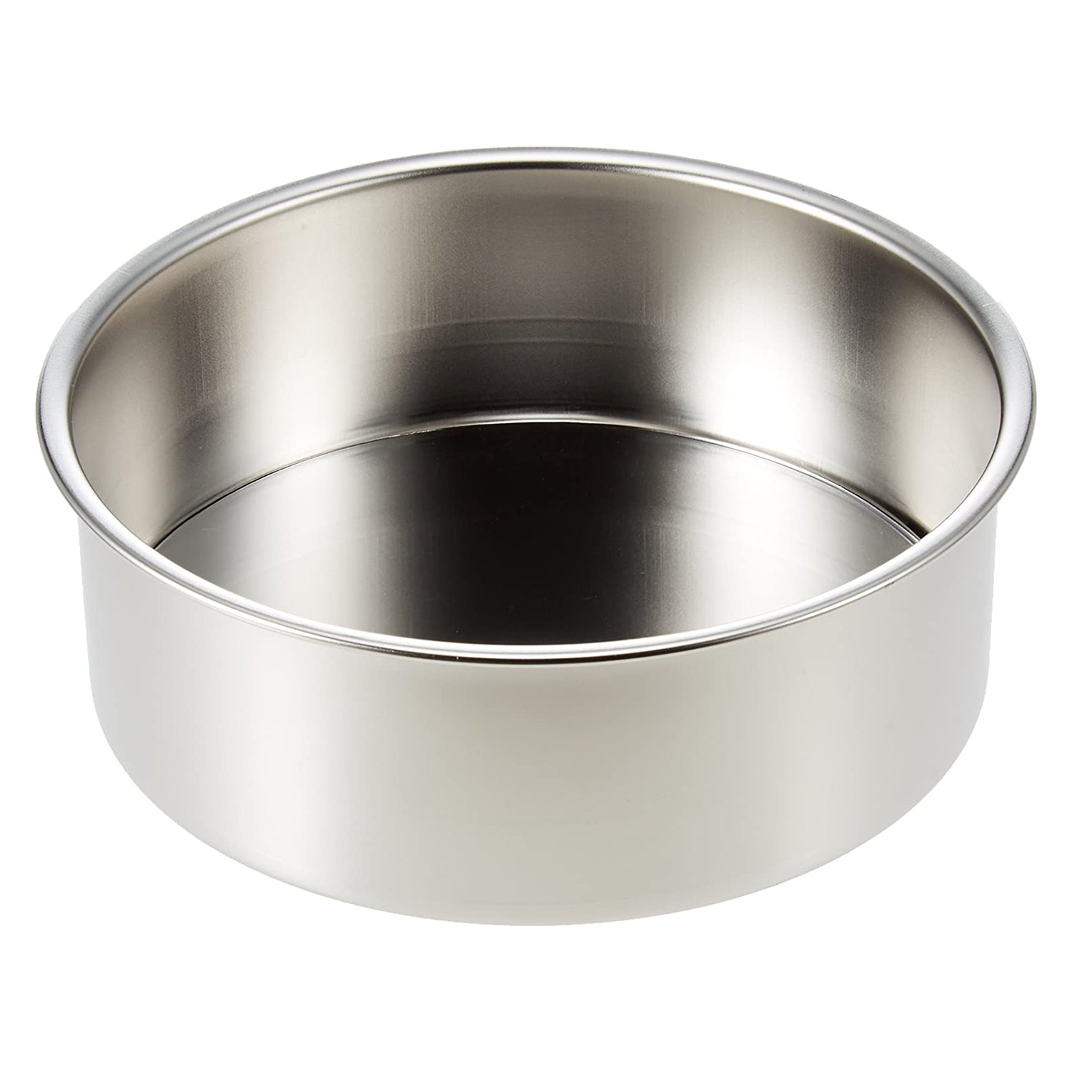 Akagawa Kibutsu Stainless Steel Round Cake Pan With Removable Bottom 15cm - YOYO JAPAN