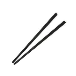 Akebono Decagonal Non-Slip Noodle Chopsticks 21Cm Black - Japanese - YOYO JAPAN