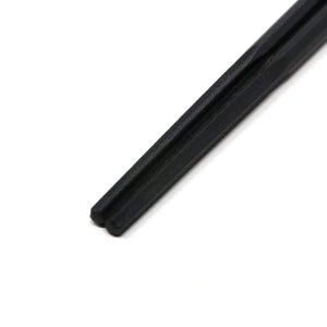 Akebono Decagonal Non-Slip Noodle Chopsticks 23Cm Black - Japan - YOYO JAPAN