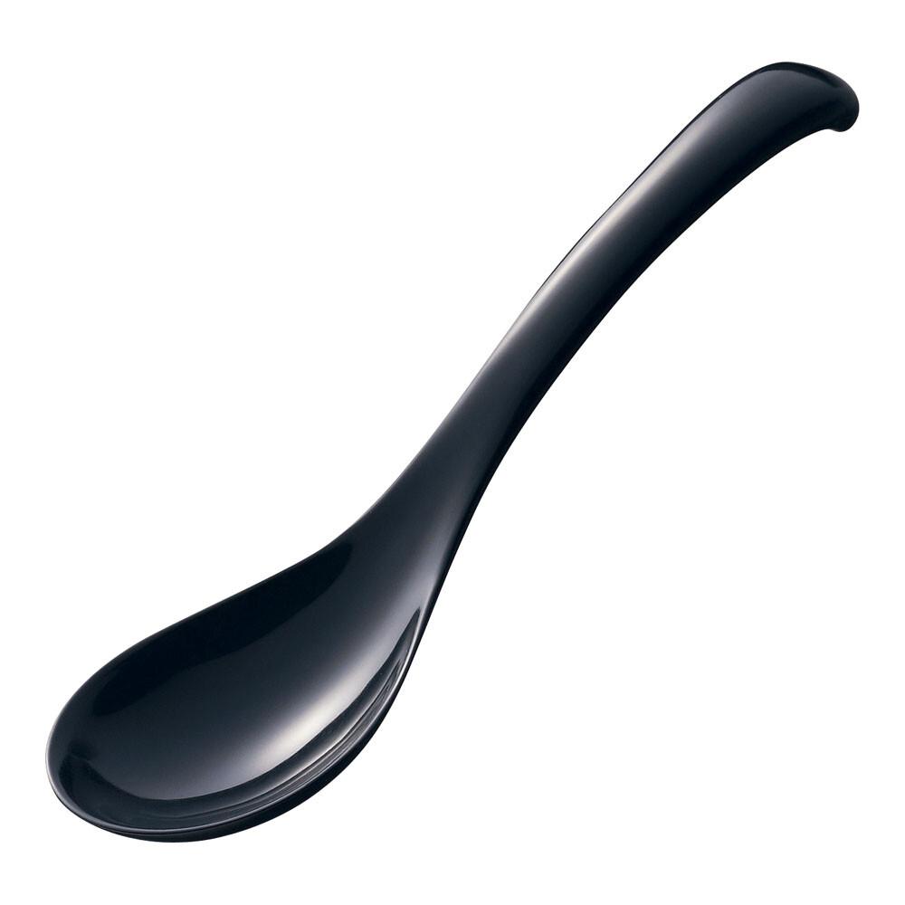 Akebono Multi Use Renge Spoon Black - Large - YOYO JAPAN