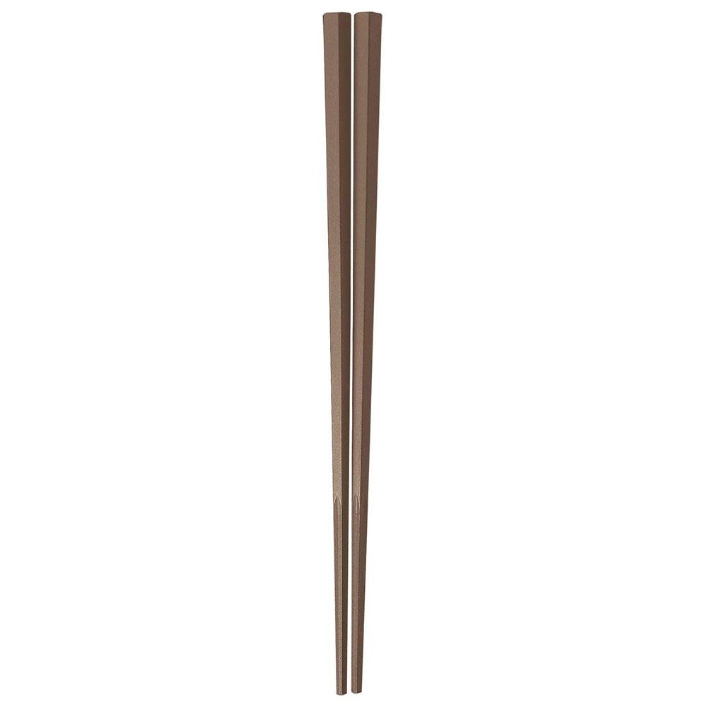 Akebono Noodle Chopsticks Brown - 21cm - YOYO JAPAN