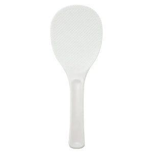 Akebono Japan White Polypropylene Rice Spatula 19Cm - YOYO JAPAN