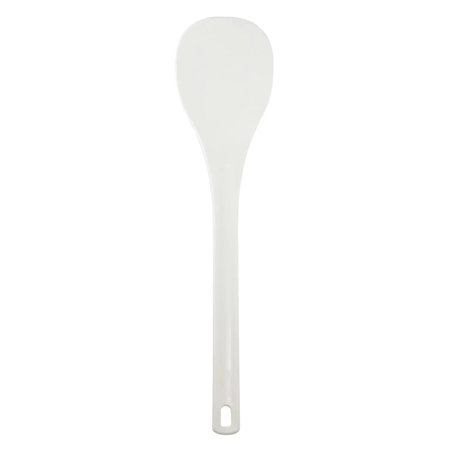 Akebono 45Cm White Polypropylene Rice Spatula - Made In Japan - YOYO JAPAN