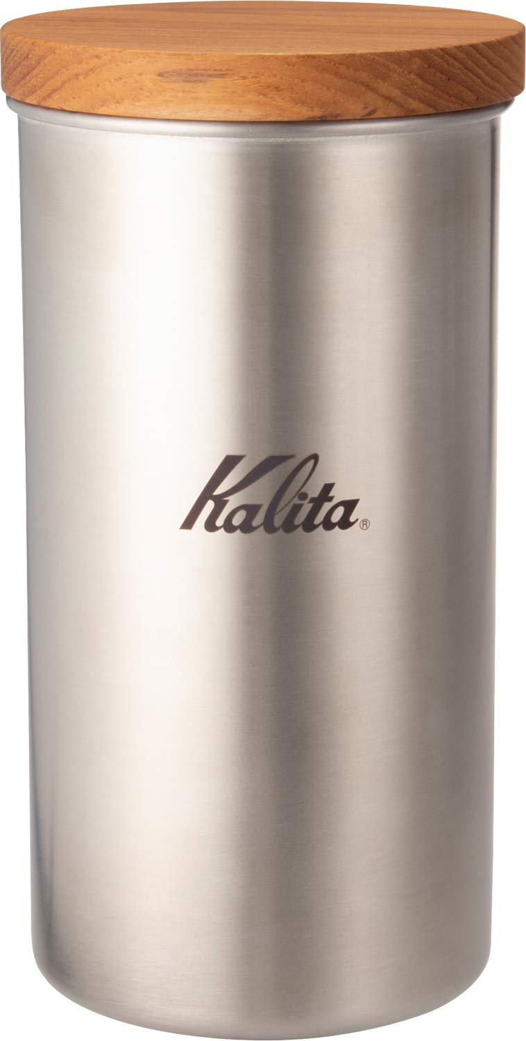 Kalita Coffee Canister Stainless Steel 200G Japan #44284 Outdoor - Amazon.Co.Jp Exclusive - YOYO JAPAN