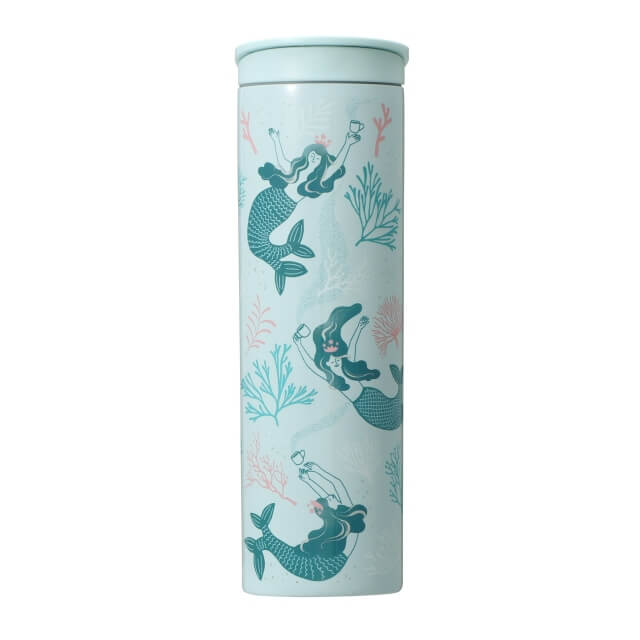 Anniversary 2022 stainless steel bottle siren blue 473ml - Japanese Starbucks - YOYO JAPAN