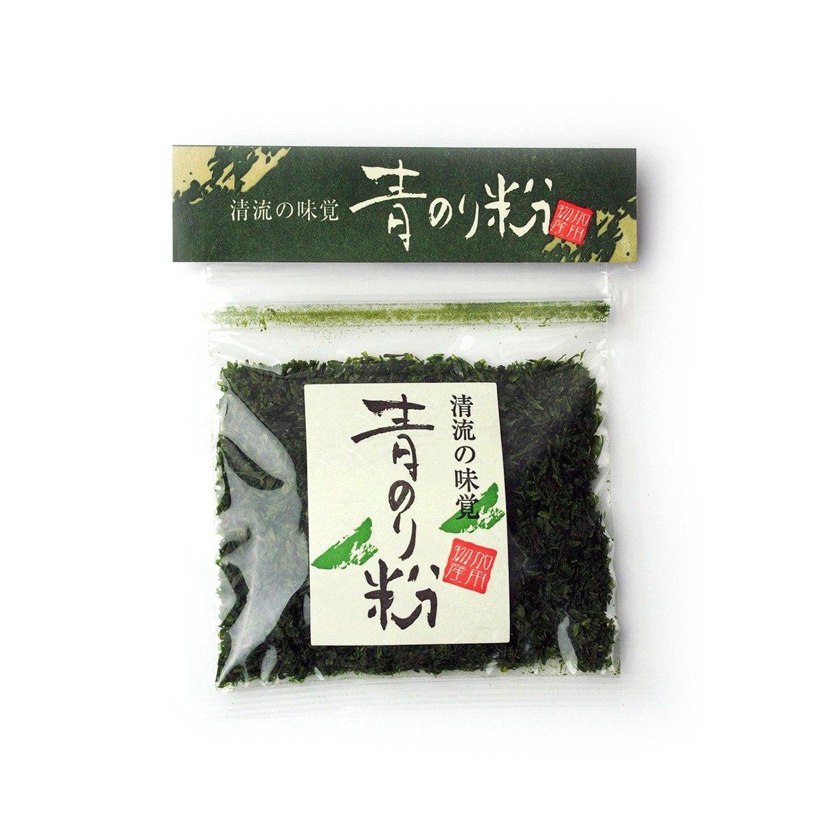 Aonori Flakes Japanese Green Laver Seaweed Powder 6g - YOYO JAPAN