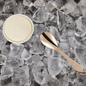 Asahi Japan Pink Gold Plated Copper Ice Cream Spoon 14.9Cm - YOYO JAPAN