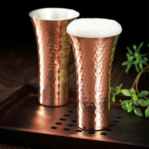 Asahi Copper Beer Glass 380Ml Single - YOYO JAPAN