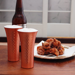 Asahi Copper Beer Glass 380Ml Single - YOYO JAPAN