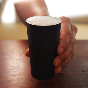 Asahi Copper Cooler Glass (Bronze Finish) 330ml - YOYO JAPAN