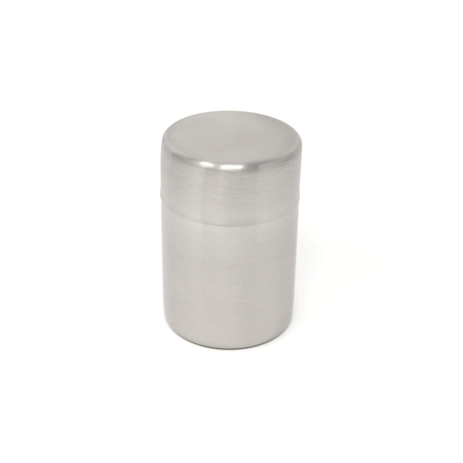 Asahi Japan Stainless Steel Loose Tea Leaf Canister Chazutsu Tea Caddy 200Ml - YOYO JAPAN