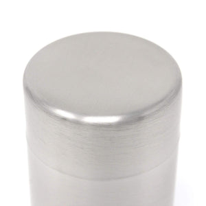 Asahi Japan Stainless Steel Loose Tea Leaf Canister Chazutsu Tea Caddy 200Ml - YOYO JAPAN