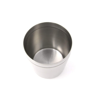 Asahi Japan Stainless Steel Loose Tea Leaf Canister Chazutsu Tea Caddy 200Ml - YOYO JAPAN