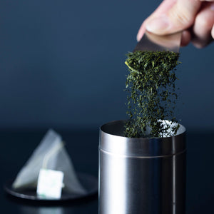 Asahi Japan Stainless Steel Loose Tea Leaf Canister Chazutsu Tea Caddy 200Ml - YOYO JAPAN