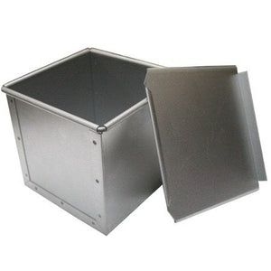 Asai Store Altite Bread Mold 12Cm Square Loaf Japan With Lid - YOYO JAPAN