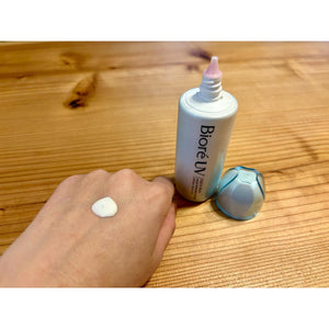 Biore UV Aqua Rich Aqua Highlight Lotion Milky Sunscreen SPF50+ 70ml - YOYO JAPAN