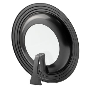 Pearl Metal Kinzoku Lid 24-28Cm Window Stand Type Black Frying Pan Cover Japan Az-5011 - YOYO JAPAN