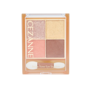 Cezanne Beige Tone Eyeshadow Four Color Eye Shadow Palette 4.3g - YOYO JAPAN