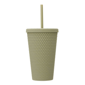 Cold Cup Tumbler Green Kaki Grande Studded 473ml - Japanese Starbucks - YOYO JAPAN