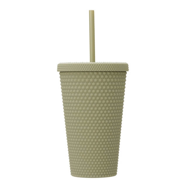 Cold Cup Tumbler Green Kaki Grande Studded 473ml - Japanese Starbucks - YOYO JAPAN