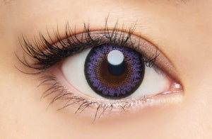 Loveil Color Contacts Lavert One Day 10 Pieces Per Box -04.50 Pwr Violet Glare Japan - YOYO JAPAN