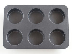 Cotta Original Muffin Mold 6Pcs Gray Japan 26X17.5X3.5Cm 85667 - YOYO JAPAN
