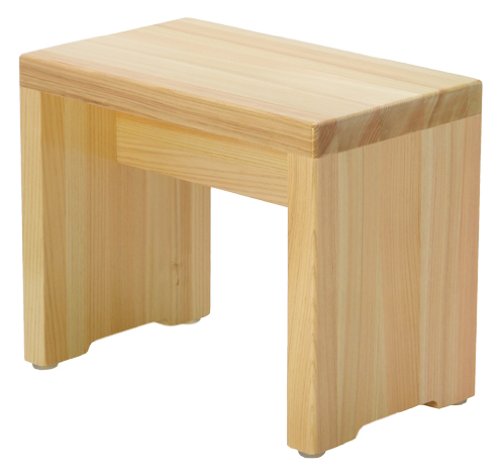 Daiwa Industry Wooden Hinoki Bath Chair Mildew Resistant Water Repellent Box Type (Large) Made In Japan 30Cm Il-30 - YOYO JAPAN