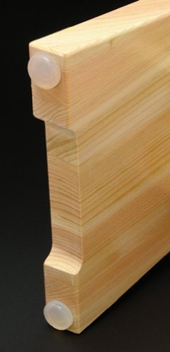 Daiwa Industry Wooden Hinoki Bath Chair Mildew Resistant Water Repellent Box Type (Large) Made In Japan 30Cm Il-30 - YOYO JAPAN