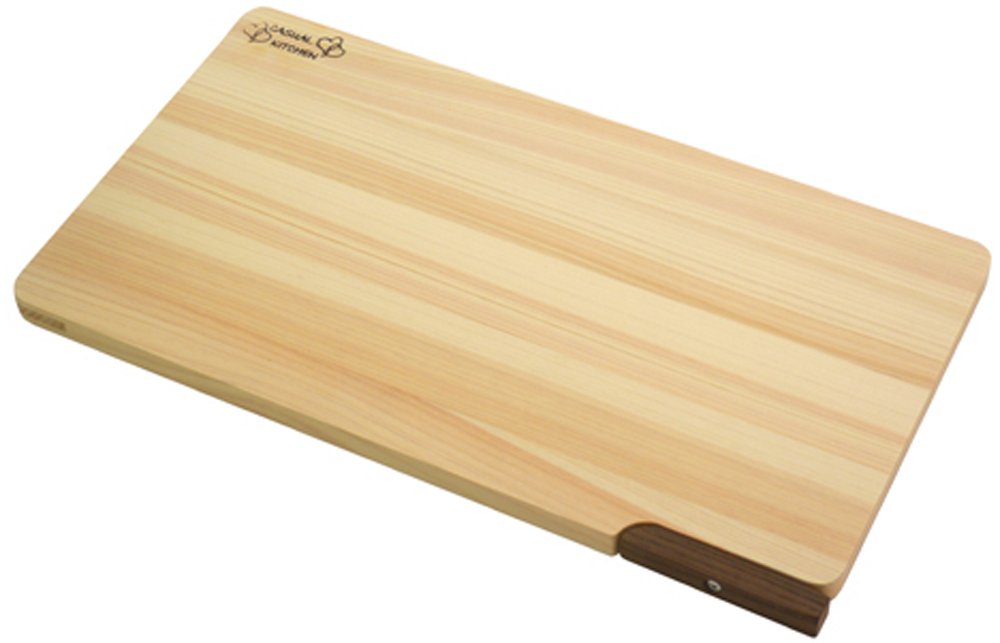 Daiwa Industry 36Cm Wooden Hinoki Chopping Board Stand Japan Dishwasher Safe Mildew Res - YOYO JAPAN