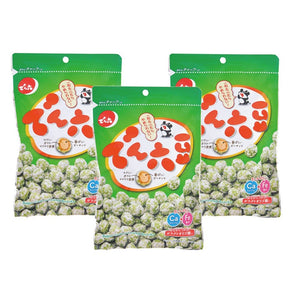 Denroku Mame Sugar Coated Peanut Snack 95g (Pack of 3) - YOYO JAPAN