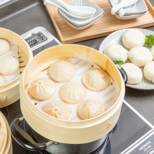 Ebm Bamboo Steamer 10cm - Lid - YOYO JAPAN