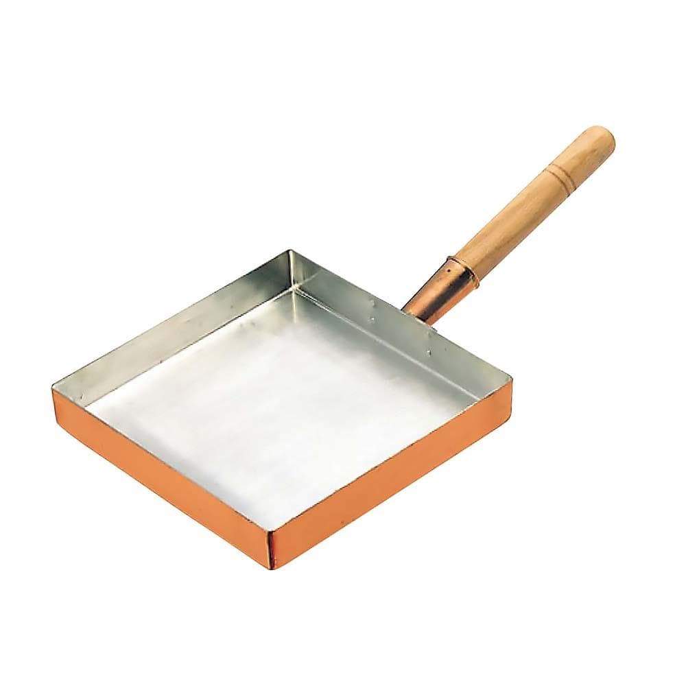 Ebm Copper Tamagoyaki Square Omelette Pan - Kanto Style 24cm - YOYO JAPAN