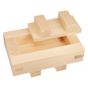 Ebm Hinoki Cypress Wooden Sushi Press Sushi Mold - YOYO JAPAN