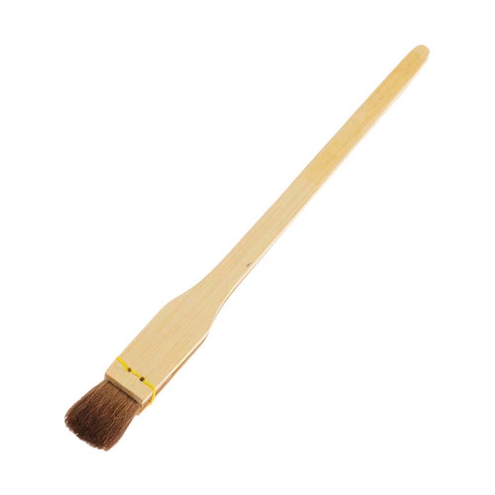 Ebm Horse Hair Cooking Brush With Vertical Bamboo Handle 20mm - YOYO JAPAN