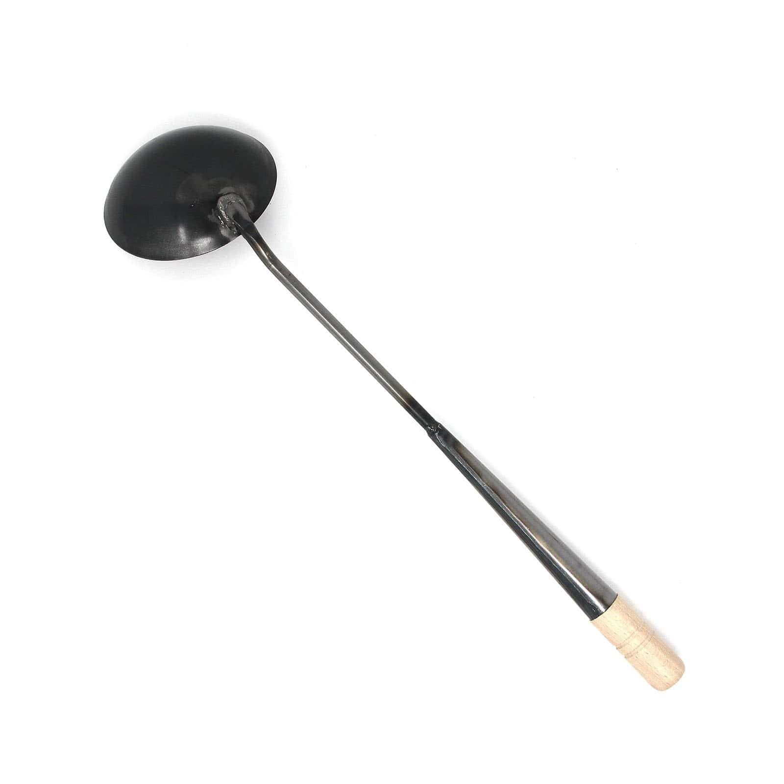 Ebm Iron Wok Ladle (Hoak) Large - YOYO JAPAN