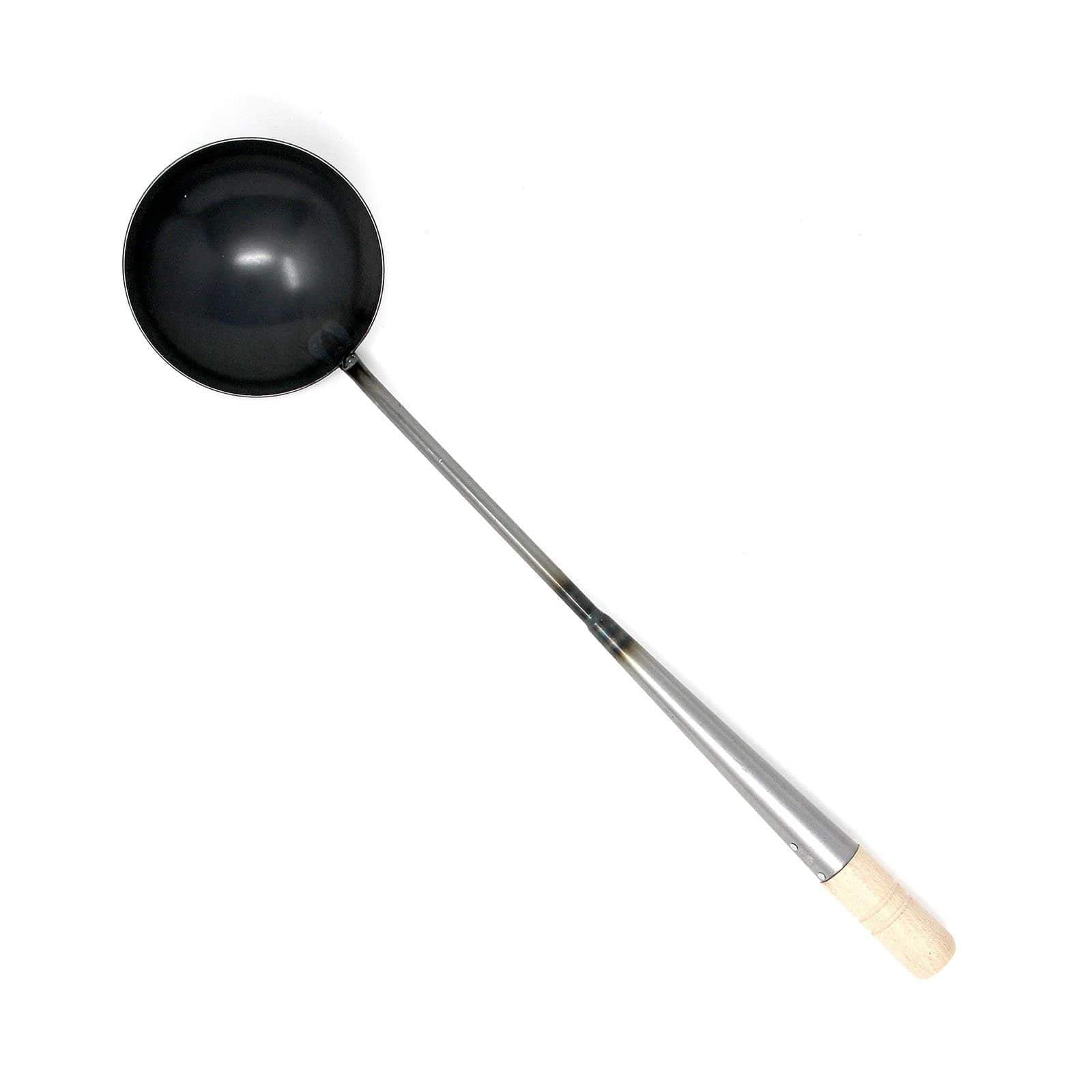 Ebm Iron Wok Ladle (Hoak) Small - YOYO JAPAN