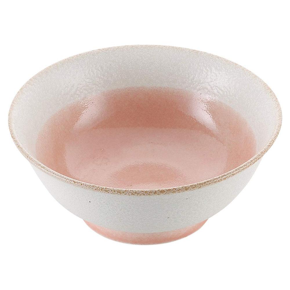 Ebm Porcelain Glazed High Foot Bowl Pink - 1230ml - YOYO JAPAN
