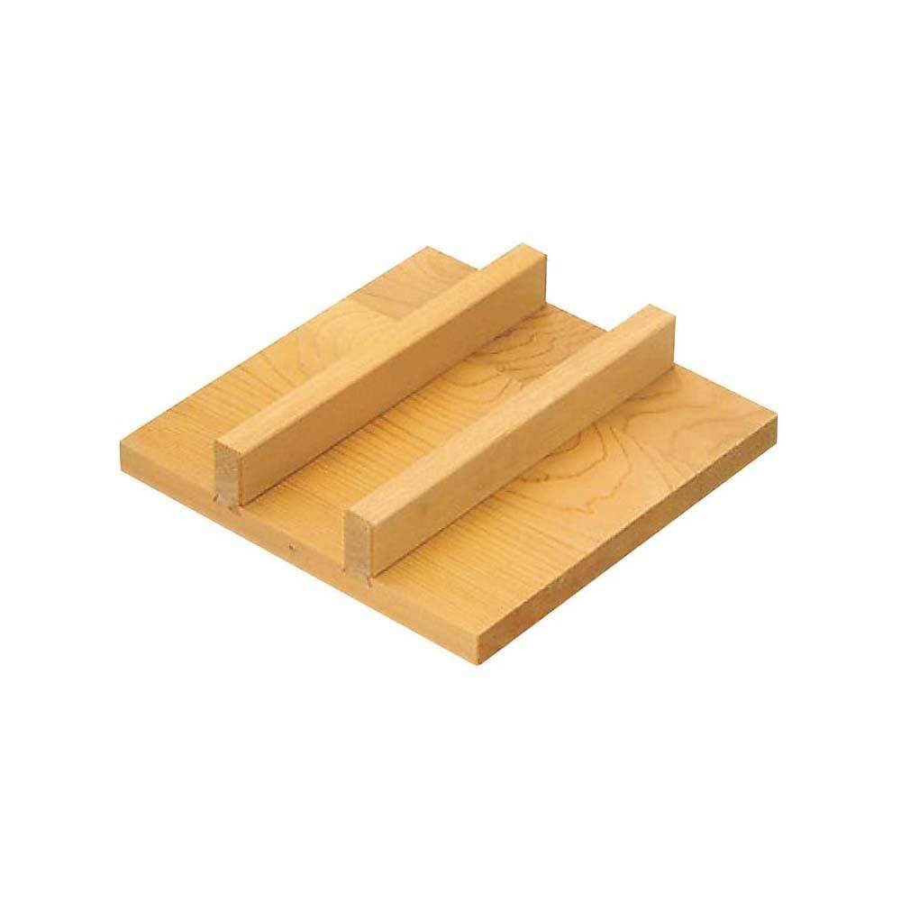 Ebm Sawara Cypress Wooden Lid Square Omelette Pan 27Cm - Japan - YOYO JAPAN