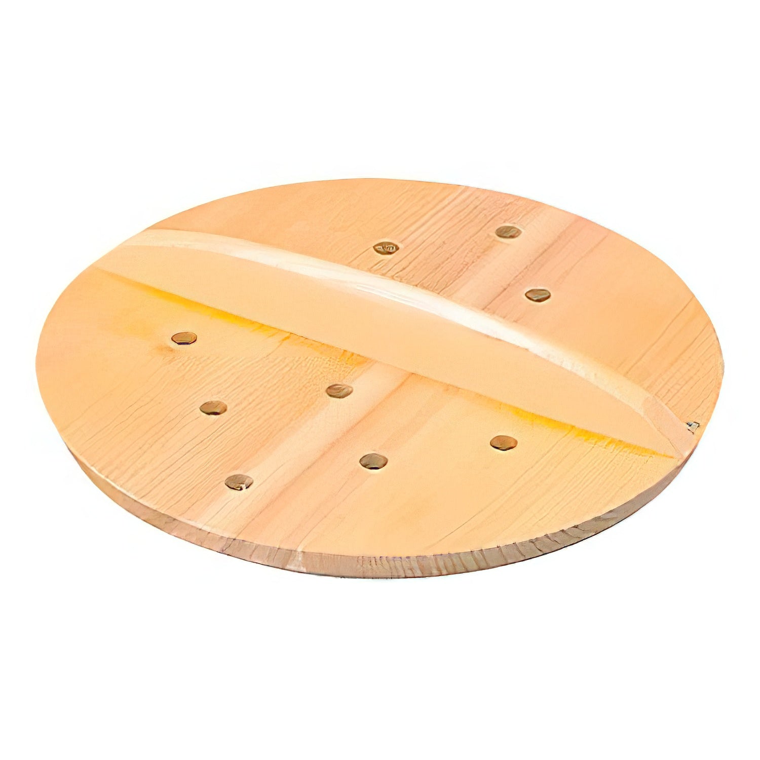 Ebm Sawara Cypress Wooden Perforated Lid 18cm - YOYO JAPAN