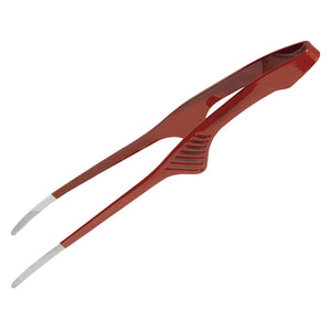 Ebm Stainless Steel Clever Chopstick Tongs Red - YOYO JAPAN