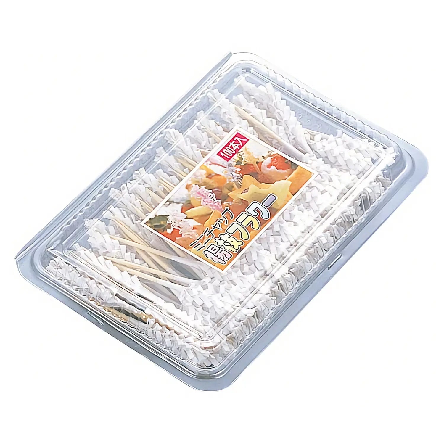 Ebm Japan Wood Food Picks 100 Count White - YOYO JAPAN